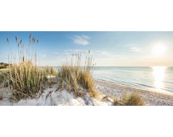 Panoramatický obraz na plátně U moře, 140x60 cm