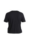 ICEBREAKER Wmns Merino 150 Tech Lite III SS Crop Tee, Black velikost: M