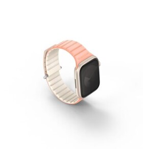 UNIQ Revix Evo Reversible Magnetic řemínek pro Apple Watch 41 40 38 mm - CREPE (růžová béžová) (8886463688205)