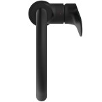 IDEAL STANDARD - Ceralife O Umyvadlová baterie s otočným výtokem a výpustí Click-Clack, hedvábná černá BE016XG