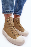 Dámské zateplené tenisky na zip Camel Big Star Velikost: 41