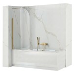 REA - Paravan vanový Travis Gold Brush 80 REA-W0551