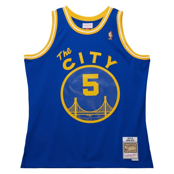 Mitchell & Ness Pánský dres Golden State Warriors NBA Baron Davis #5 2004-05 Swingman Velikost: S