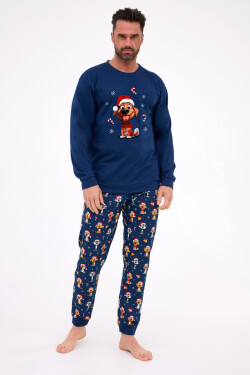 PÁNSKÉ PYŽAMO DR 115/294 DOG GRANÁT L