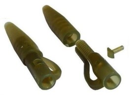 Extra Carp Závěska Lead Clip With Tail Rubber 10ks