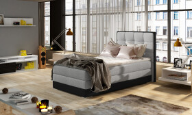 Boxspring Aster 90 látka: Sawana 21/ Soft 11, Varianta: Levá