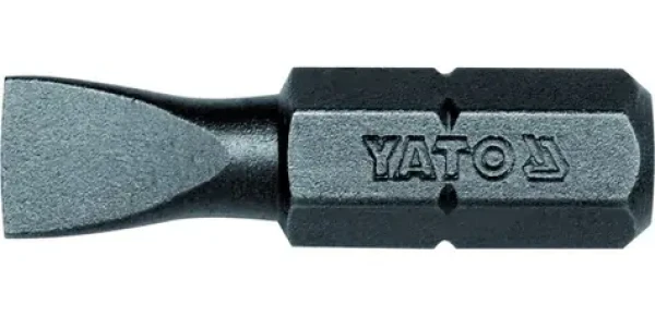 YATO YT-7805 / Bit plochý 1/4" 6.5 x 25 mm / 50 ks (YT-7805)