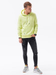 Pánská mikina Ombre Hoodie Lime