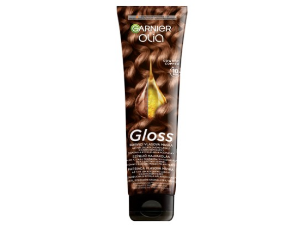 Garnier Olia Gloss Cowboy Copper barvicí vlasová maska 150 ml