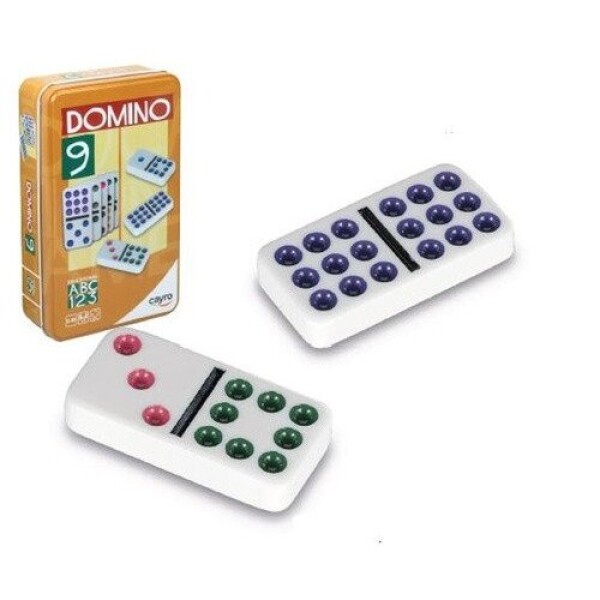Domino Double 9 Color- Společenská hra