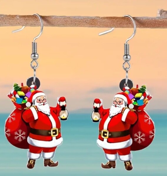 Dovoz Náušnice Santa