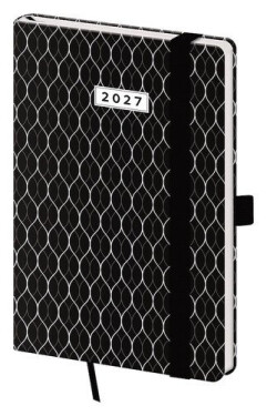 Diář 2027 týdenní kapesní Vario - NExus s gumičkou