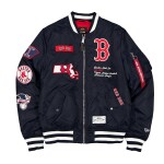 New Era Pánská bunda Boston Red Sox MLB Alpha Industries MA-1 Bomberjacke Velikost: 2XL