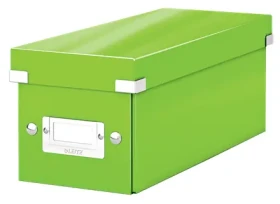 Leitz ClickStore Krabice na CD zelená / 30 standardních 60 úzkých 160 papírových obálkách / doprodej (60410054)