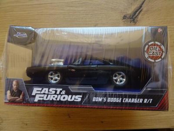 Dom's DODGE CHARGER R/T - Fast & Furious Jada 1/32 Rychle a zběsile