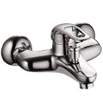 Nástěnná vanová baterie Albit