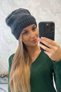 Dámská čepice Nastia K373 graphite UNI