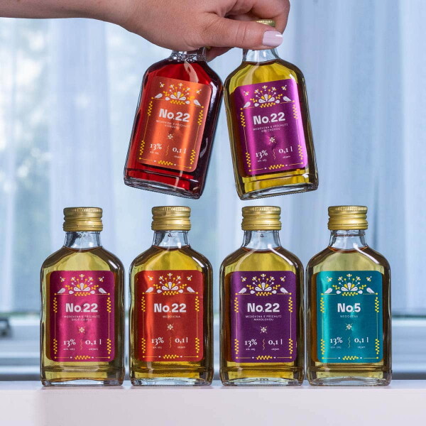 Včelařství Domovina Medovinová ochutnávka 6x 100 ml medoviny