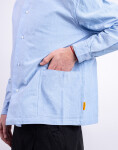 Service Works Waiter Shirt OXFORD BLUE XL