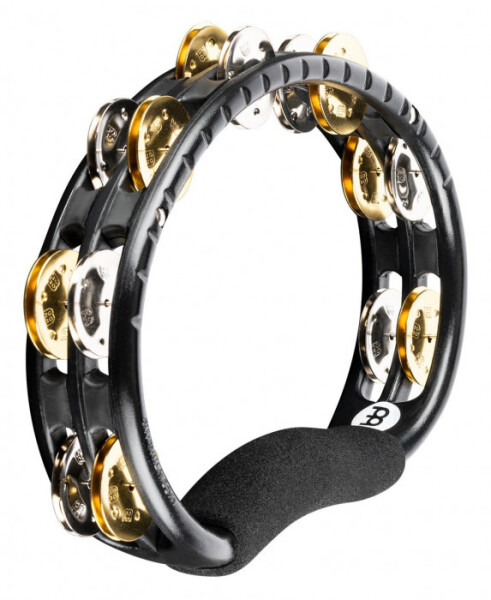 Meinl TMT1M-BK Recording-Combo Hand Held ABS Tambourine - Black