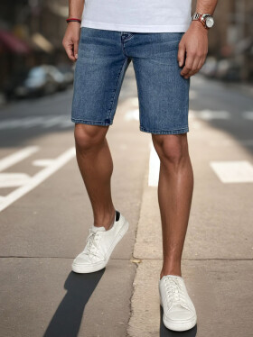 FashionStreet pánské krátké modré džíny SX2489 s36