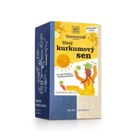 Sonnentor Zlatý kurkumový sen porcovaný čaj