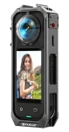 Puluz PU748H šedá / Ochranný rám pro Insta360 X5 / hliníková slitina / magnetická základna / 2× cold shoe (PU748H)