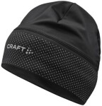Craft ADV Lumen Fleece 1909850 běžecká čepice bílá - Běžecká čepice CRAFT Lumen Fleece 2 - černá Velikost textilu: L-XL
