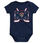 Outerstuff Dětské body Florida Panthers NHL Littlest Player 3Pk Creeper Se Velikost: Batole 0-3 Měsíce