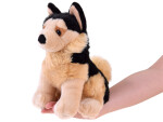 Mamido Plyšový pes Německý ovčák 20 cm 13474