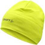 Běžecká čepice CRAFT Lumen Fleece 2 - žlutá Velikost textilu: S-M