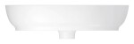 GROHE - Essence Umyvadlo na desku, 60x40 cm, s přepadem, s otvorem pro baterii, alpská bílá 103569SH00