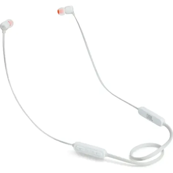 JBL T110BT bílá / bezdrátová sluchátka / mikrofon / ovládání / výdrž 6 hodin (JBL T110BTWHT)