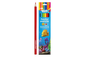 Pastelky Ocean World trojhranné/6 ks