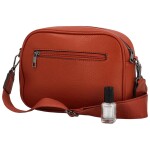 Trendy dámská koženková crossbody kabelka Wicawa, oranžová