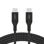 Belkin BOOST CHARGE kabel opletený USB-C na USB-C černá / 240W / 1m (CAB015bt1MBK)