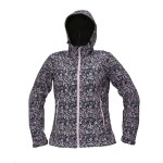 Bunda YOWIE PRINTED softshellová tm.modrá/fialová DOPRODEJ!!! vel. XS XS- tm.modrá/fialová