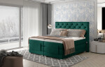 Boxspring Clover Rozměr: 140 x 200 cm, látka: Dora 21