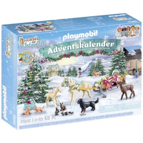 Playmobil® Horses of Waterfall (koně u vodopádu) Adventní kalendář na vánoční stromek: Vánoční svátky 71345