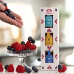 Včelařství Domovina Ovocné mámení dárkové balení 3x75 g ochucené medy Design: S láskou