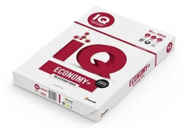 Mondi IQ ECONOMY+ A3 / Kancelářský papír / 80 g/m2 / 500 listů (IQECOPLUSP380)