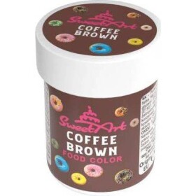 SweetArt gelová barva Coffee Brown (30