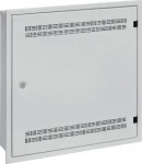 Solarix LC-18-55-15-W-G / Nástěnný datový rozváděč / 550x550x150 mm / 18U / RAL 7035 šedá / rámeček k zazdění (86000548)