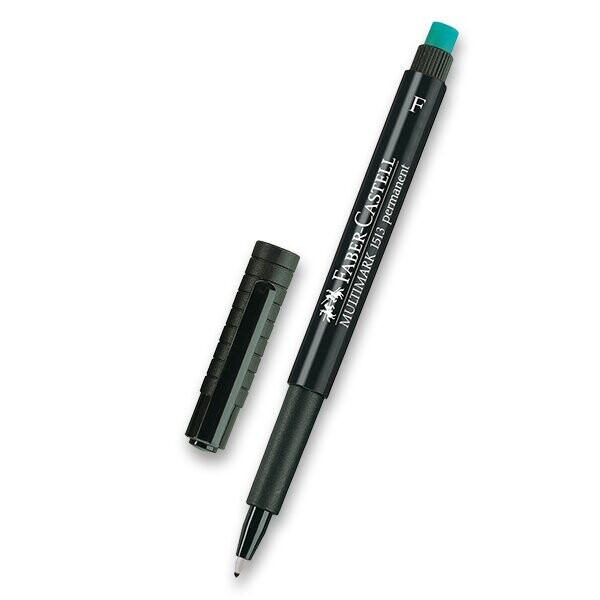 Popisovač permanentní Faber-Castell Multimark 1523 F 0,6 mm - černý