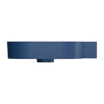 OMNIRES - OVO M+ umyvadlo na desku/závěsné - pravé, 64 x 44 cm, midnight blue mat; OVO645UWPMB