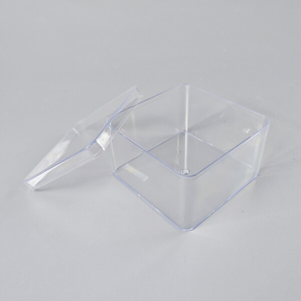 Cake Star plastová krabička s víčkem 9,5x9,5x6,3cm