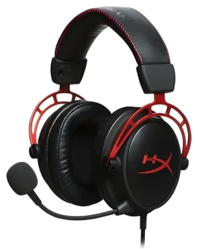 HyperX Cloud Alpha černo-červená / Herní sluchátka / mikrofon / 3,5 mm Jack / 1 m (4P5L1AM#ABB)