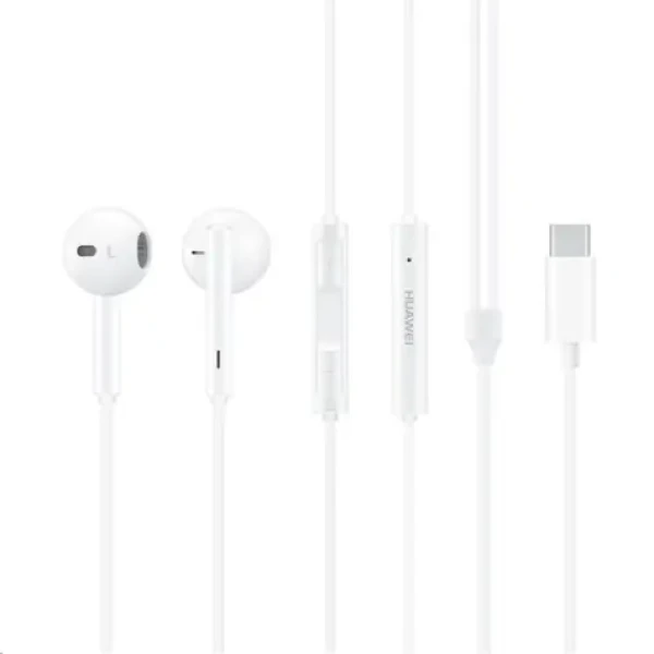 HUAWEI CM33 Original Type-C Stereo headset bílá / sluchátka s mikrofonem / USB-C / 1.1m (55030088)