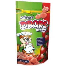 Mlsoun Jahodové dropsy / Pamlsek pro hlodavce / 75 g (665-996319)