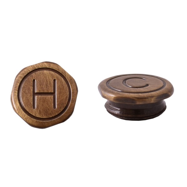 RAV Slezák - MORAVA - Značení na ručku , Stará mosaz (Bronz) SD0151SM SD0151SM